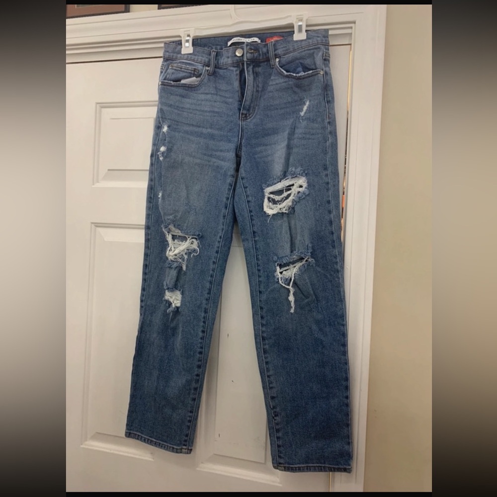 Celebrity Pink ripped jeans